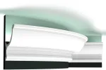 Lanksti dekoratyvinė juosta C901f Flex Orac Decor, poliuretano putos, 14,8 cm