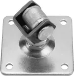 2 x So-tools&reg; Vartų vyris su plok&scaron;tele 120 x 120 mm M24 reguliuojamas vartų vyris suvirinimo juosta