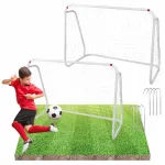 Inna 2 futbolo vartų rinkinys, metalinis