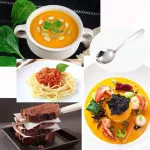 Shuli sriubos &scaron;auk&scaron;tas vaikams, nerūdijančio plieno, buljoninis, klasikiniai &scaron;auk&scaron;tai, valgomieji &scaron;auk&scaron;tai, salotų &scaron;auk&scaron;tai, restoranui, namams, vidutinis, 4 vnt.