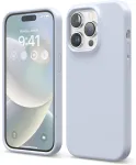 Elago Liquid Silicone dėklas, suderinamas su iphone 14 pro max (6.1 colio) dėklu, auk&scaron;tos kokybės silikonas, viso korpuso apsauga - 4 sluoksnių smūgiams atsparus mobiliojo telefono dėklas, atsparus įbrėžimams mink&scaron;tas mikropluo&scaron;to pamu&scaron;alas, &scaron;viesiai ...