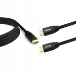 Hdmi - hdmi 1m nailoninis 4k full hd kabelis