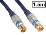 Rf Tv antenos Kabelis/f Ki&scaron;tukas/vitalco Hq ki&scaron;tukas 1.5m