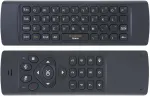 PNI AirFun One IR oro pelė su klaviatūra ir mini QWERTY klaviatūra kompiuteriui, mini PC ir medijos leistuvui