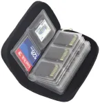 Aptel dėklas-organaizeris 22 micro sd cf atminties kortelėms