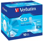 Vinilinė plok&scaron;telė Cd-r Verbatim 800mb 10vnt (dėžutė 10 su pakuote) didesnė talpa