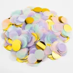 5000 konfeti stalo dekoracijų rinkinys, 50 g, 1 cm apvalūs, puikiai tinka gimtadieniams, vestuvėms, kūdikių sutiktuvėms ir naujųjų metų i&scaron;vakarėms, ideali vakarėlio dekoracija stalams, dovanoms ir balionams