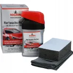 Nigrin Kietasis automobilinis va&scaron;kas su poliravimo priemone + &scaron;luostė + kempinė 300 ml