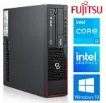 Fujitsu E500 E85+ SFF i3-2100 16GB 256SSD DVD WIN10Pro (ST93882) (Atnaujinta)