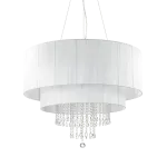 Pakabinamas &scaron;viestuvas Ideal Lux Suspended lamp with 10 lights OPERA, E27, baltas