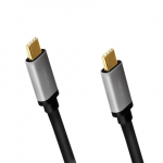 LogiLink Prisijungti | USB 2.0 Type-C | C/M į C/M, PD3, alu | CUA0106 USB 2.0 Type-C laidas | USB-C (vyri&scaron;kas) | USB-C (vyri&scaron;kas)