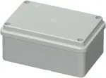 Elettrocanali Savaiminė lygaus gipso dėžutė su IP56 dangteliu 120 x 80 x 50 mm pilka (EC410C4RA)