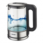 Mesko | Virdulys | MS 1301b | Electric | 1850 W | 1.7 L | Glass | 360&deg; rotational base | Juodas