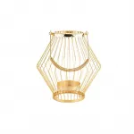 Lumarko Metal candle holder 26x26x27 cm auksinis