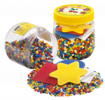 Hama Beads Hama - 4000 vnt. su 3 komplektais kontaktų plok&scaron;telėmis (382052)