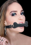Ouch By Shots Ouch! Bone Gag - Juodas