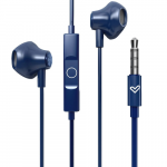 Ausinės Energy Sistem su laidu Earphones | EasyPods | Su mikrofonu | 3.5 mm jack | Indigo
