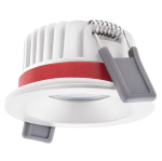 Ledvance 4/6/8W LED įleidžiamas &scaron;viestuvas, baltas, 2700K, IP65, dimeriuojamas, atsparus ugniai iki 90min.