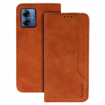Wonder Prime dėklas skirtas Motorola Moto G14 rudos spalvos