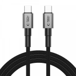 Tech-Protect UltraBoost DNA USB-C PD100W/5A kabelis 200cm &ndash; pilkas