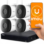 Rinkinys IMOU WI-FI KIT LITE KIT/NVR1104HS-W-S2/4-F22