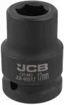 JCB Smūginė galvutė 3/4'' 17mm (&scaron;e&scaron;iabriaunė)
