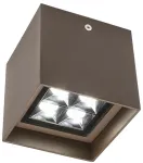 9W LED pavir&scaron;inis lauko &scaron;viestuvas HUB, tamsiai rudas, 3000K, IP54, 90230