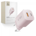 &bdquo;Tech-Protect NCM33W&ldquo; 2 prievadų PD33W/QC3.0 sieninis įkroviklis &ndash; rožinis