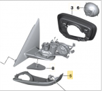 Bmw 5 G30 G31 Apatinės Dalies Korpusas Kairysis Originalus 51167452325