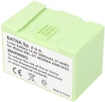 Extralink | Baterija, akumuliatorius dulkių siurbliui | pakaitalas Roomba E5 E6 I7 14.4V 2600mAh
