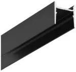 LED juostos pavir&scaron;inis profilis COZY12 C/U1, juodas, 2m