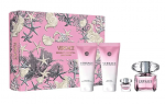 Kvepalų rinkinys moterims Versace Bright Crystal (EDT, 90 ml + EDT, 5 ml + kūno losjonas, 100 ml + du&scaron;o želė, 100 ml)