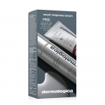 Set Dermalogica: Smart Response Paraben-Free Smoothes/Firms & Hydrates Day Serum For Face, 30 ml + Dynamic Skin Hydrating Kreminis For Face SPF 50, 7 ml + Gua Sha Lifting Face Massage Stone