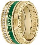 Lacoste Stylish set of steel rings 2040282