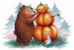 MP Studia Beldizart Kryželiu siuvinėjimo rinkinys "Pumpkinkeeper" SNV-809