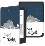 Strado Grafinis dėklas, skirtas &bdquo;PocketBook Verse Pro 629 634&ldquo; (sniego katė)