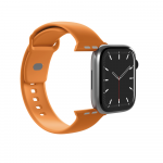 Puro Icon silikoninis dirželis Apple Watch 44 / 45 / 46 / 49 mm - Oranžinis