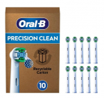 Dantų &scaron;epetėlis Dantų &scaron;epetėlių galvutės Braun Oral-B Pro Precision Clean, 10 vnt. pakuotė (be defektų i&scaron;orinė pakuotė)