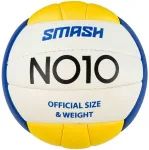Kamuolys siatkowa NO10 Smash balta ir-mėlyna-geltona (5)