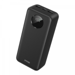 I&scaron;orinė baterija POWER BANK Bwoo (BO-P64) 30000mAh (2xUSB; 1xUSB-C; 22,5W) juoda