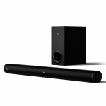 Kompiuterio kolonėlės Garso juosta Akai ASB-8WSW, RMS galia 150 W, dažnių juosta 50 Hz&ndash;18 kHz, AC 100&ndash;240 V maitinimo &scaron;altinis, 4 omų varža, juoda