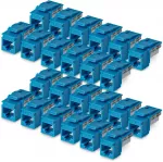 StarTech CAT6 Keystone lizdų rinkinys, 24 vnt. (C6KEY110BL24PK)