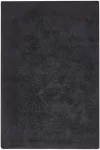 Beliani Vonios kilimėlis GOELA juodas 60 x 90 cm Medvilnė