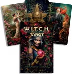 Us Games Systems Kolekcionuojamos Kortelės - W.I.T.C.H. Tarot Kortos Su 208 Puslapiais Gidu