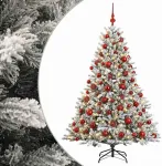 Dirbtinė kalėdinė eglutė su rutuliuku 240 cm 300 LED
