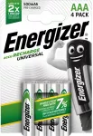 Įkraunama baterija HR03 (AAA) 1,2V 500mAh Ni-Mh ENERGIZER 4 vnt. blisteris