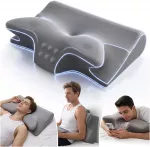 Rokehr ergonominė viskoelastinė kaklo pagalvė miegui 60 &times; 43 cm, ZSY379