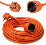 BOXER sodo statybinis prailgintuvas 30m 3x2,5mm&sup2; su įžeminimu, oranžinis