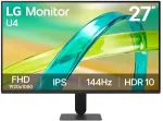 LG 27U411B-B computer monitorius 68.6 cm (27") 1920 x 1080 pikselių Full HD LCD Juodas
