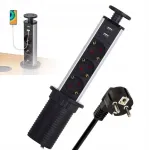 Bedee maitinimo lizdas stalui su 3 lizdais + 2 usb jungtimis, prakti&scaron;kas